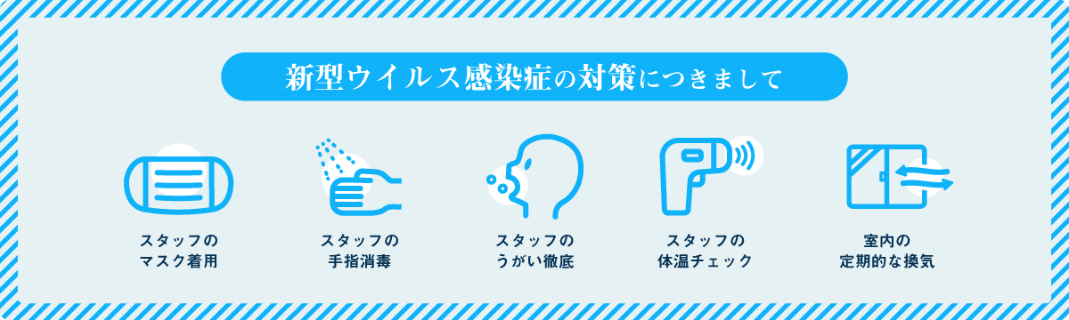 新型コロナウイルス感染症の対策につきまして