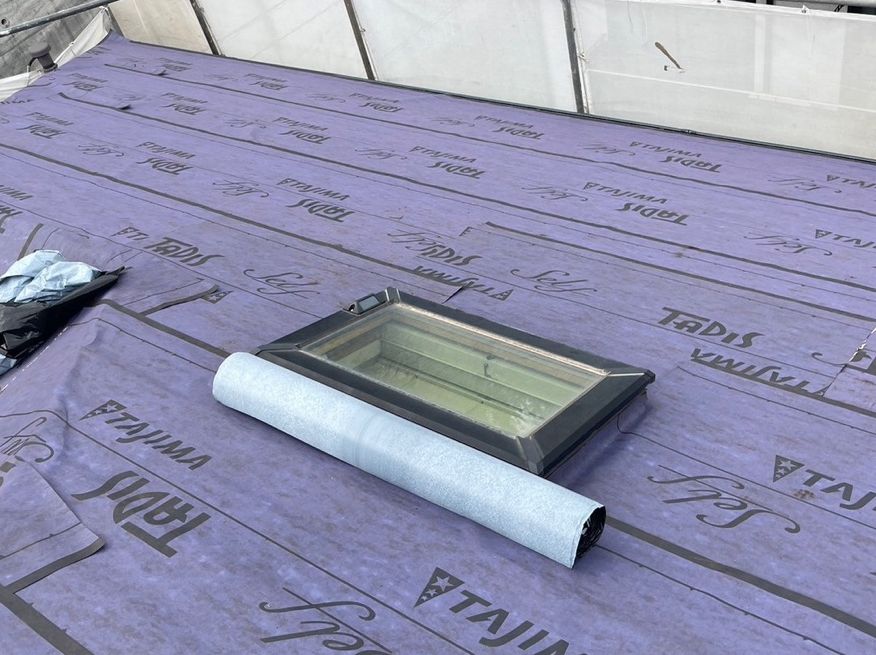 屋根カバー工法/ルーフティング（下葺材）張り