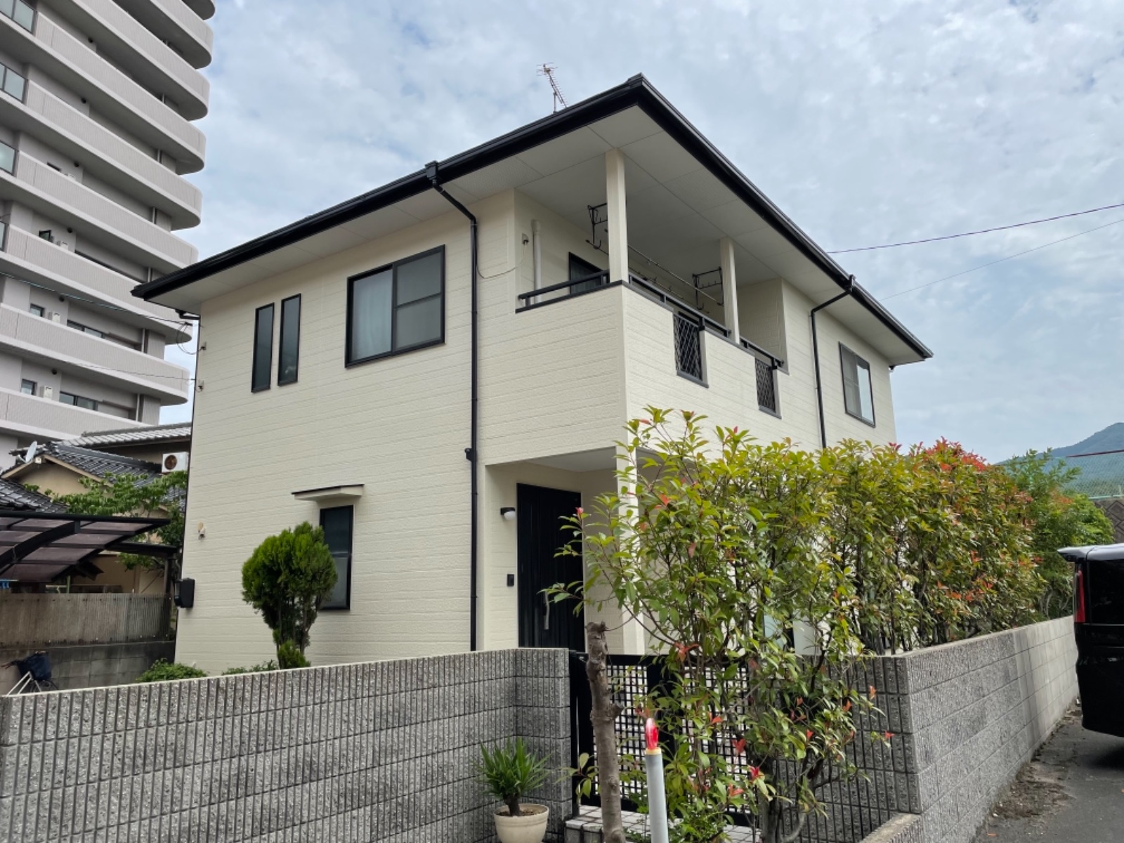 広島外壁塗装施工後写真