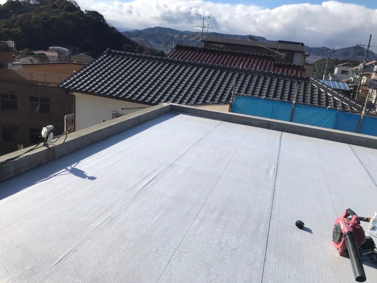 屋上防水（絶縁シート張り）