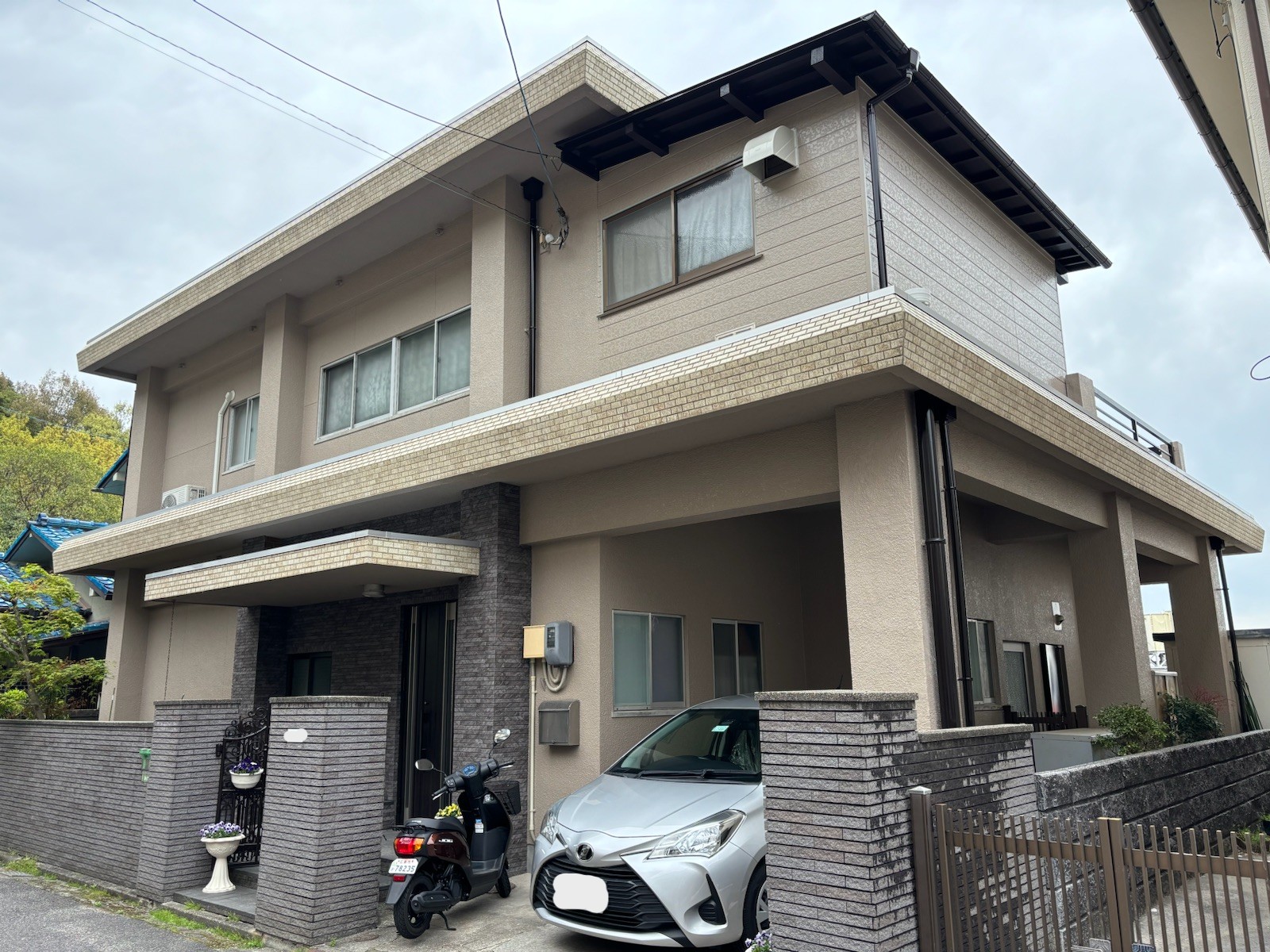 広島外壁塗装施工後写真
