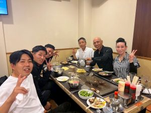 納涼会の様子