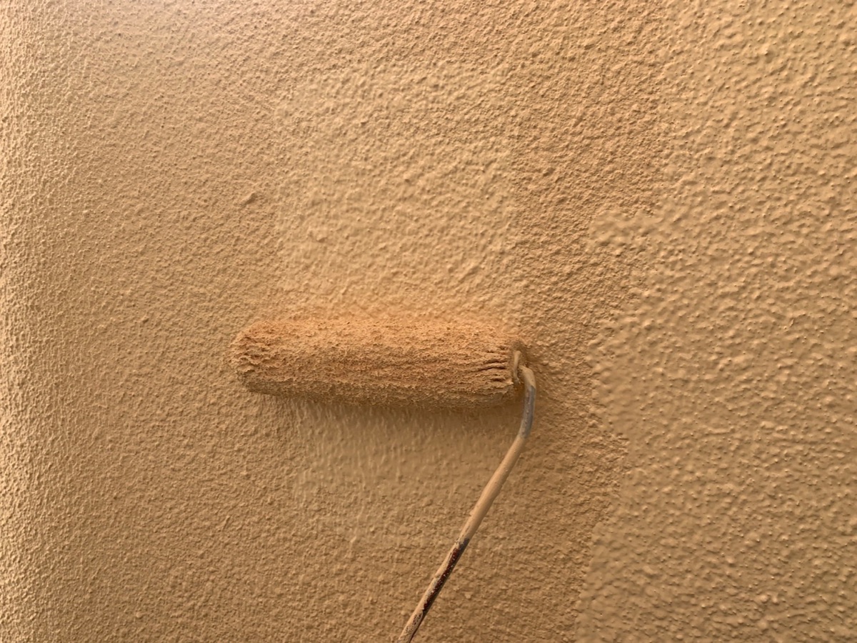 外壁塗装（上塗りアクセント）