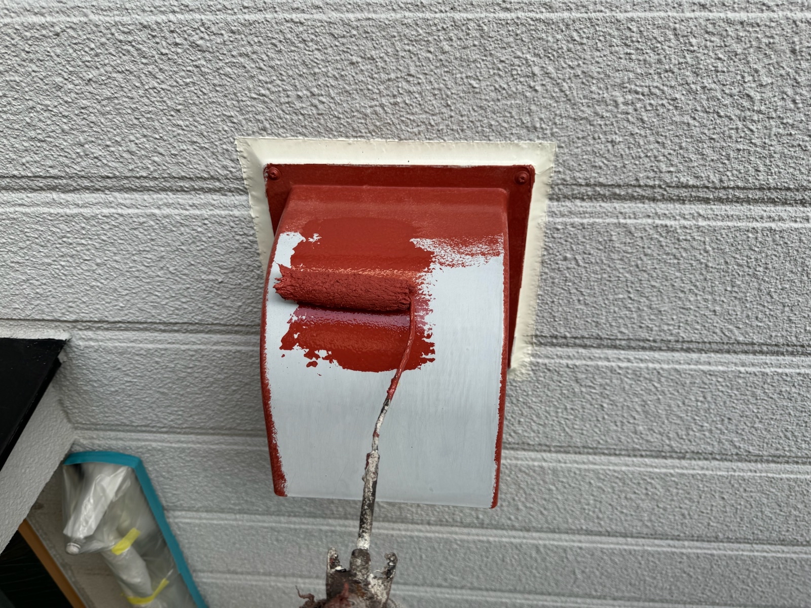 付帯部塗装(換気フード:錆止め)