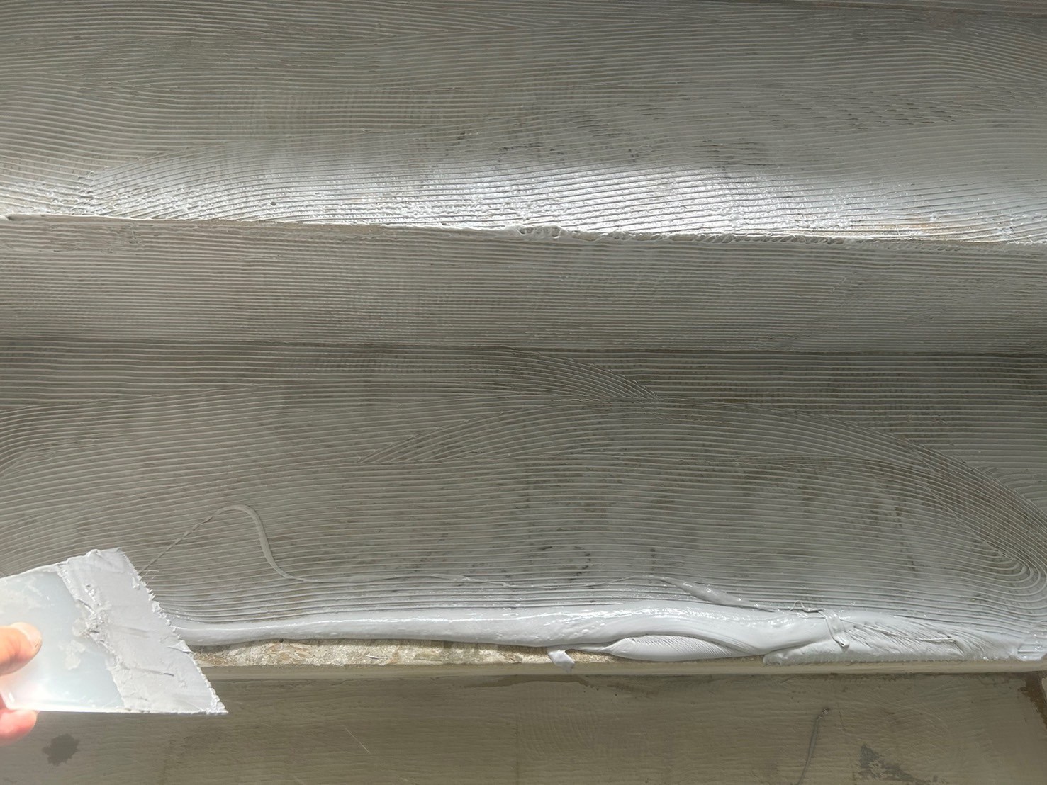 階段（糊付け）