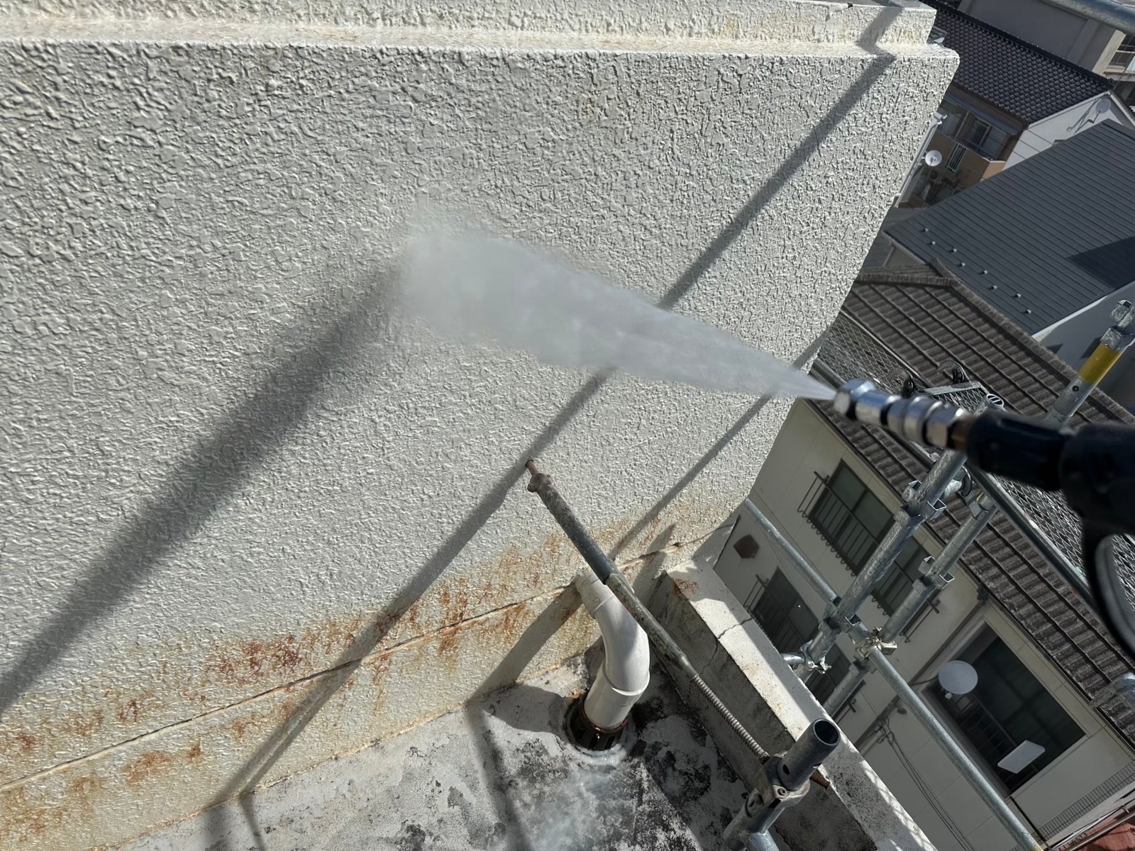 外壁塗装（高圧洗浄）