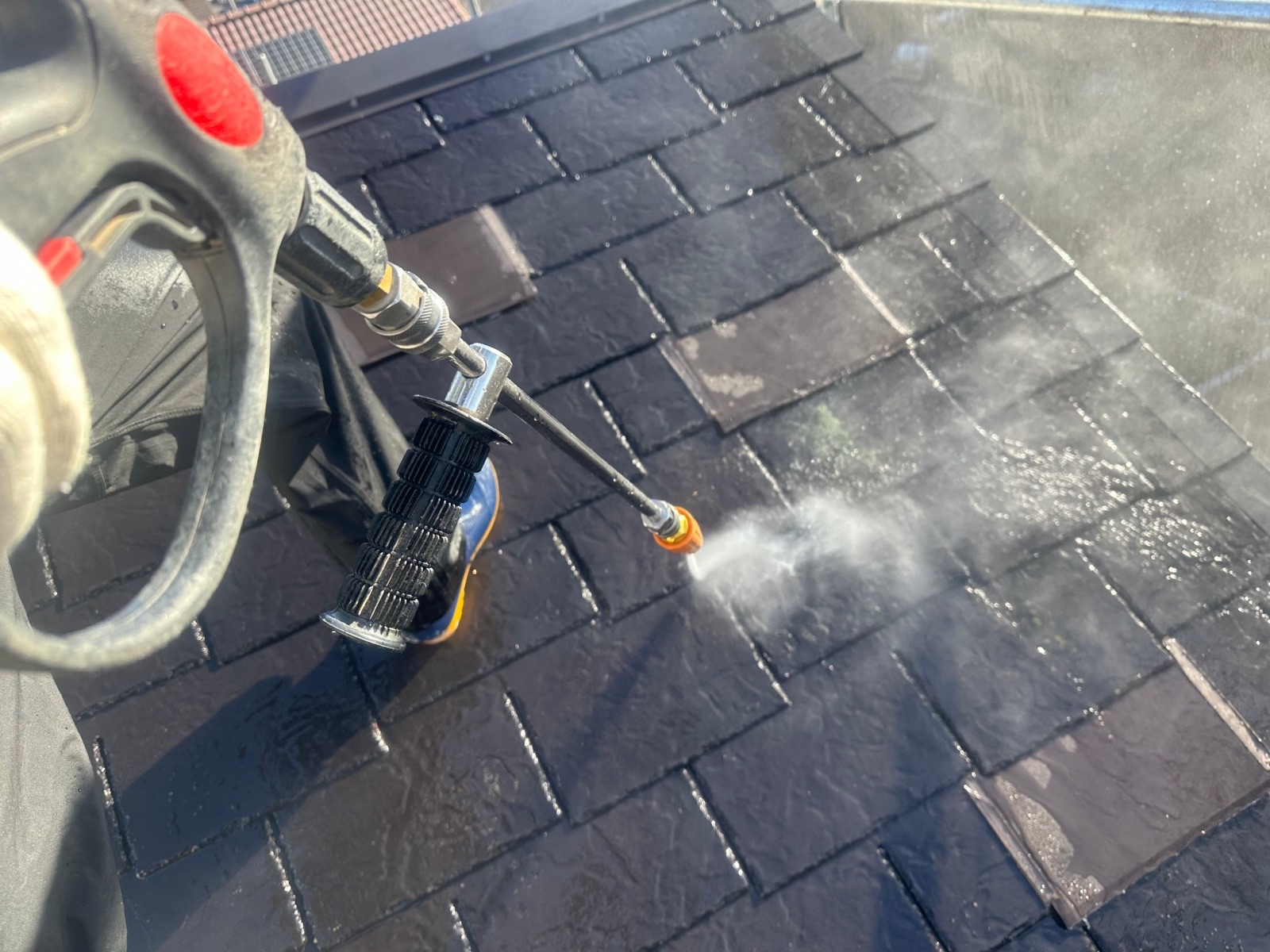 屋根塗装（高圧洗浄）