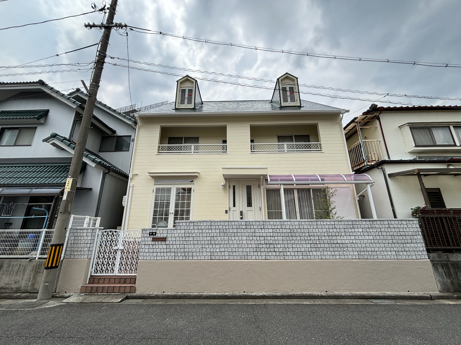 広島外壁塗装施工後写真