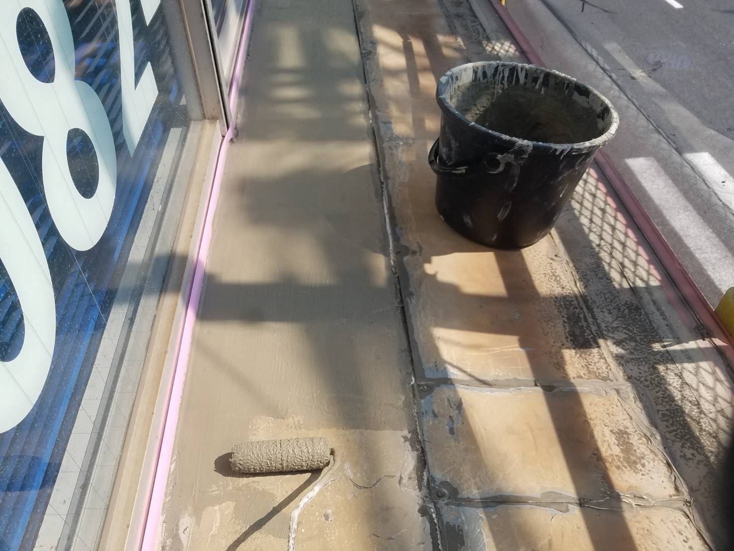 正面防水（下地処理）