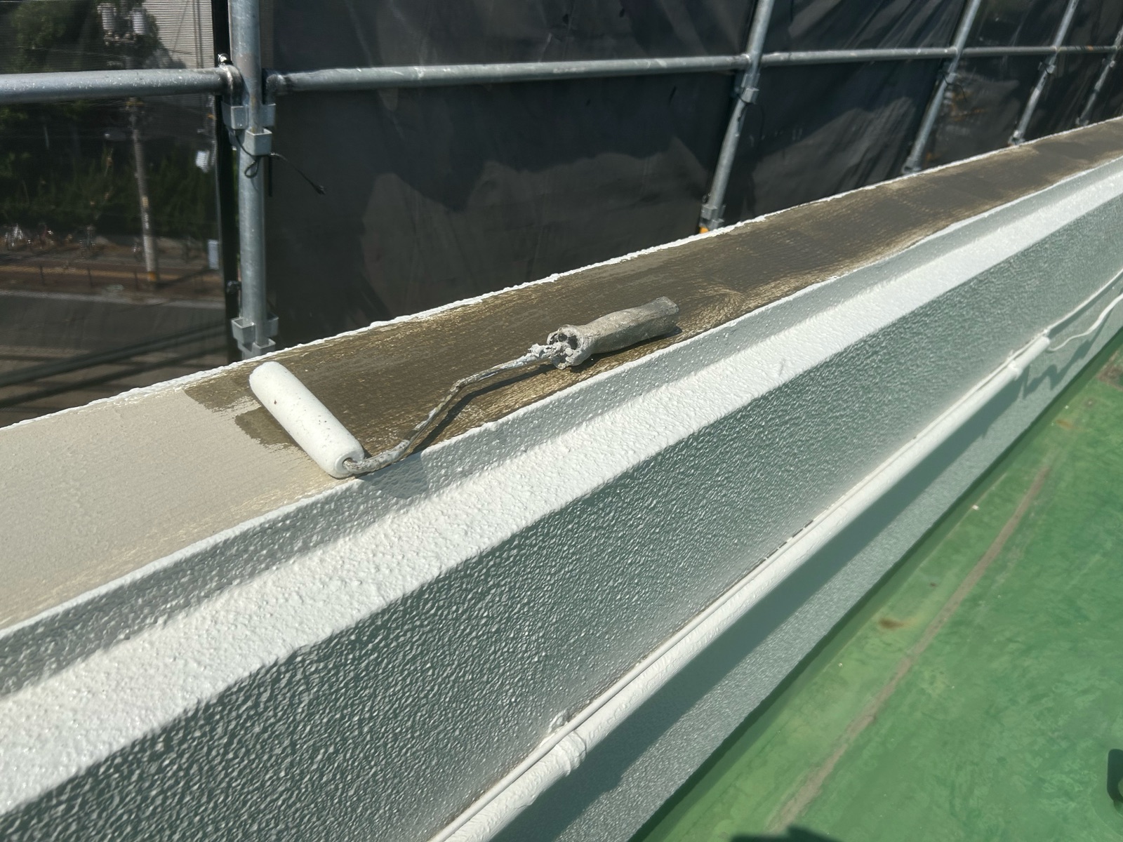 屋上笠木（プライマー）