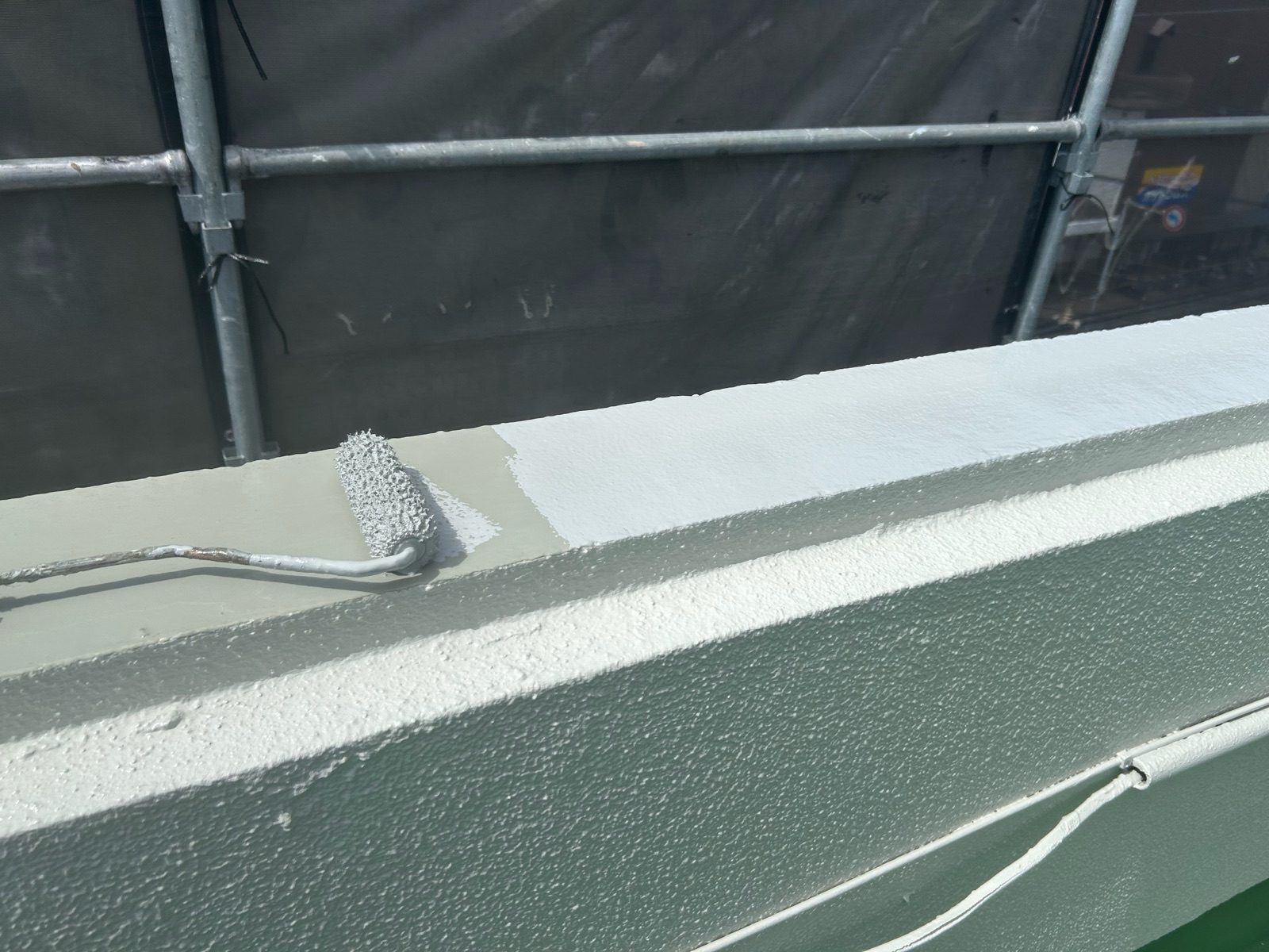 屋上笠木（トップコート）