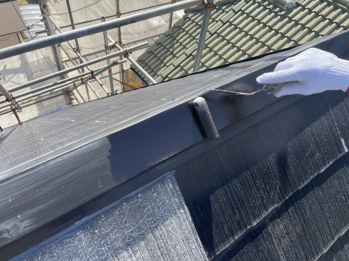 屋根塗装（錆止め）