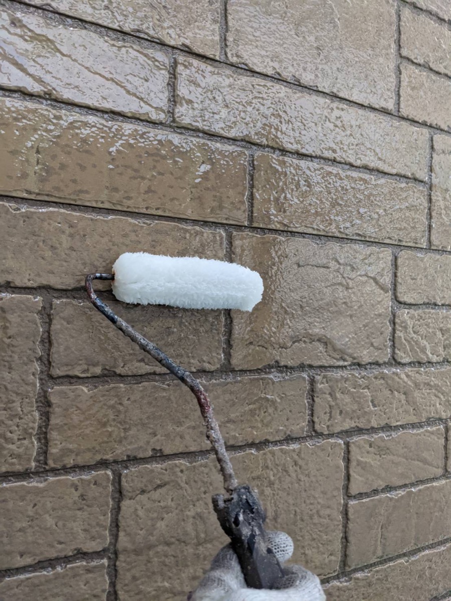 外壁塗装（上塗り）