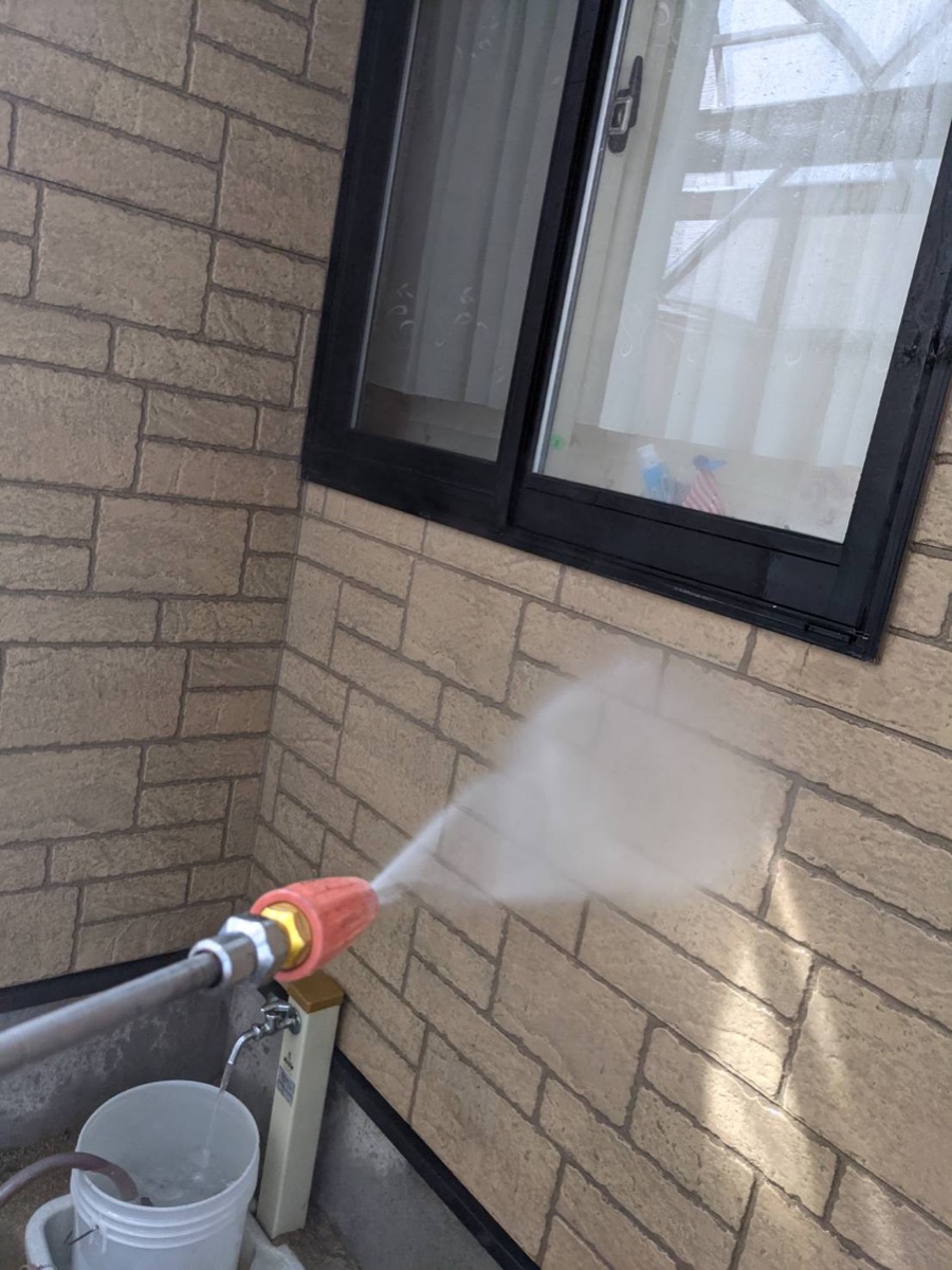 外壁塗装（高圧洗浄）