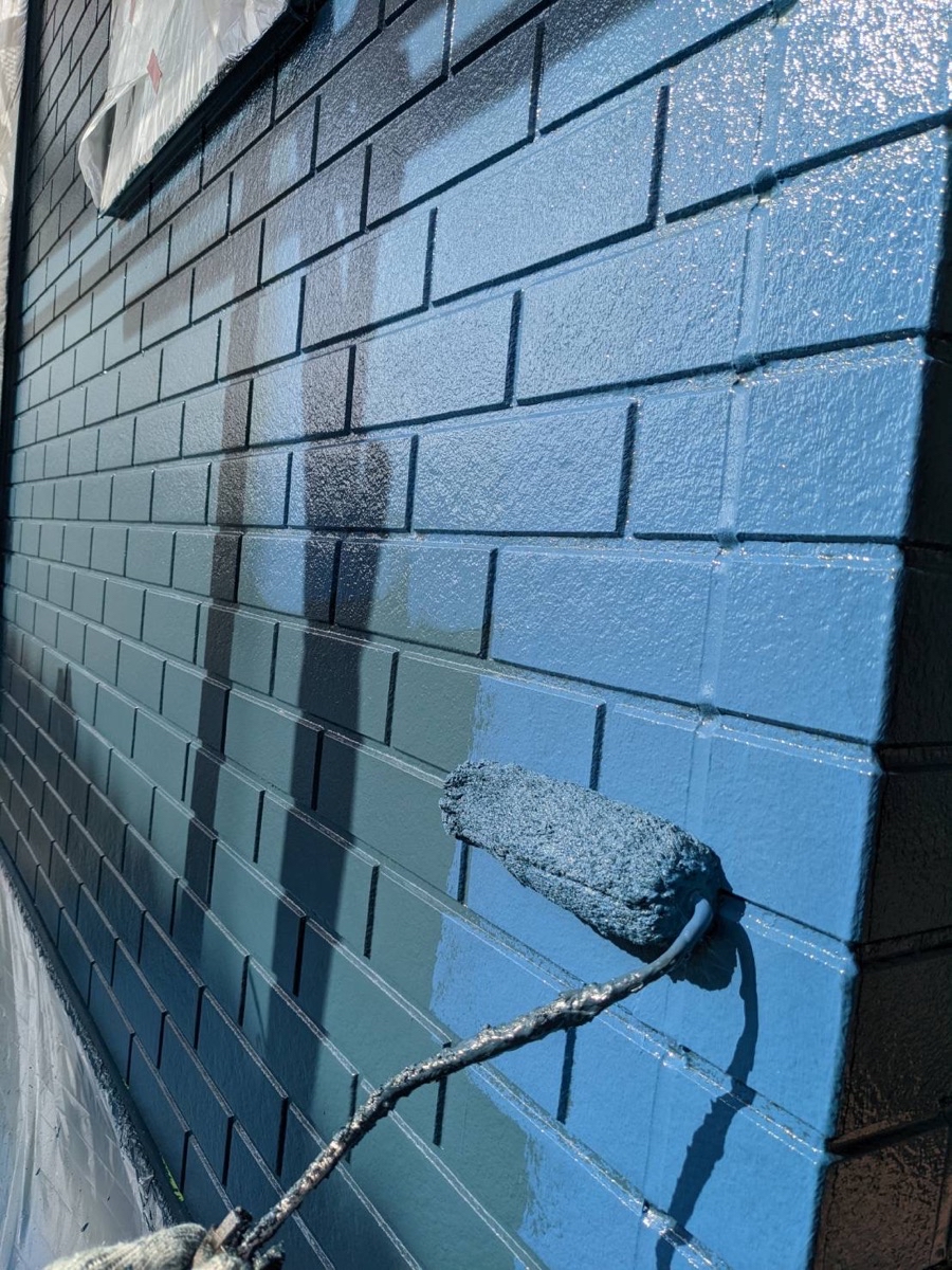 外壁塗装（上塗り）