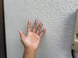 外壁のチョーキング現象