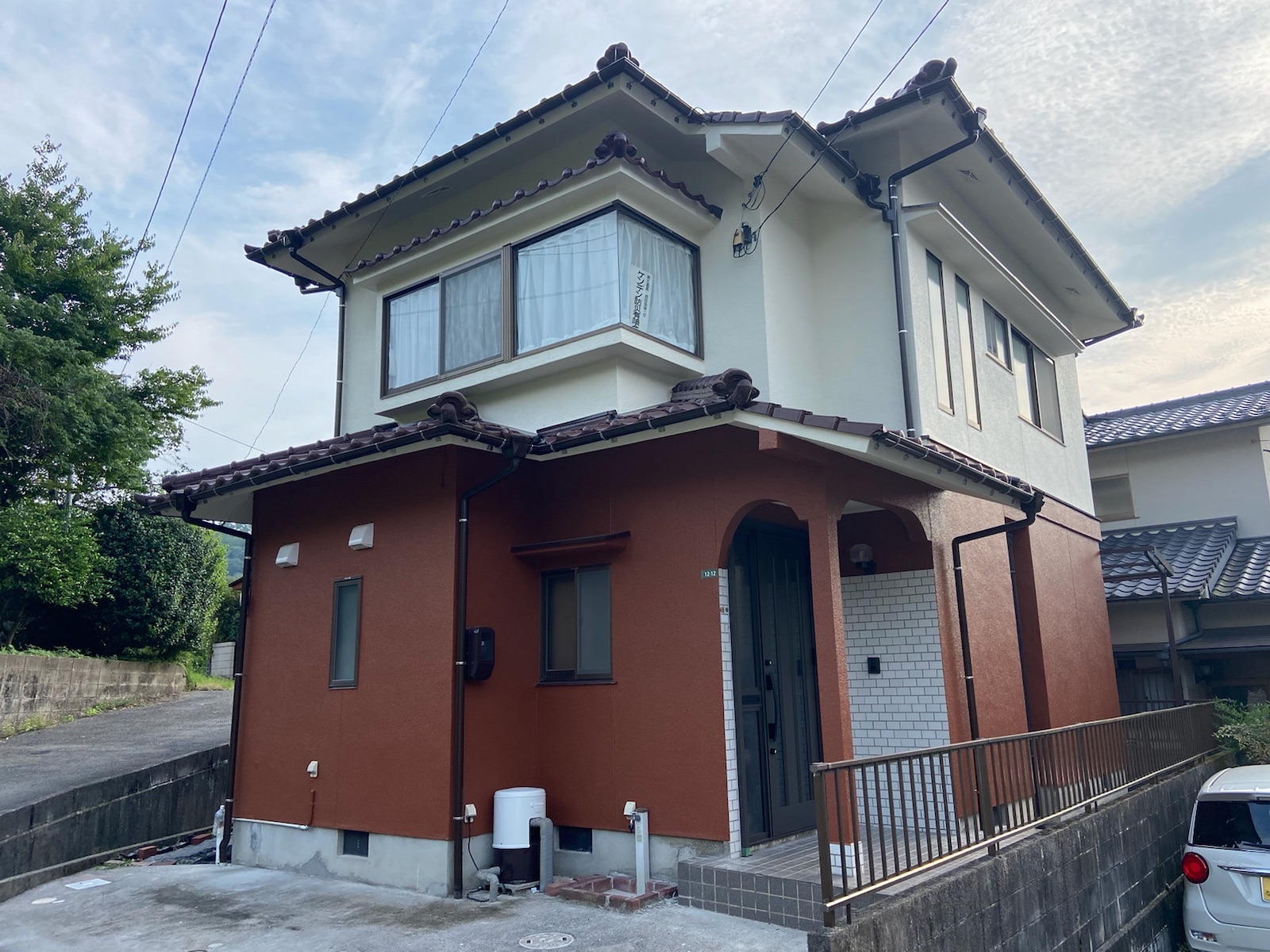 広島外壁塗装施工後写真