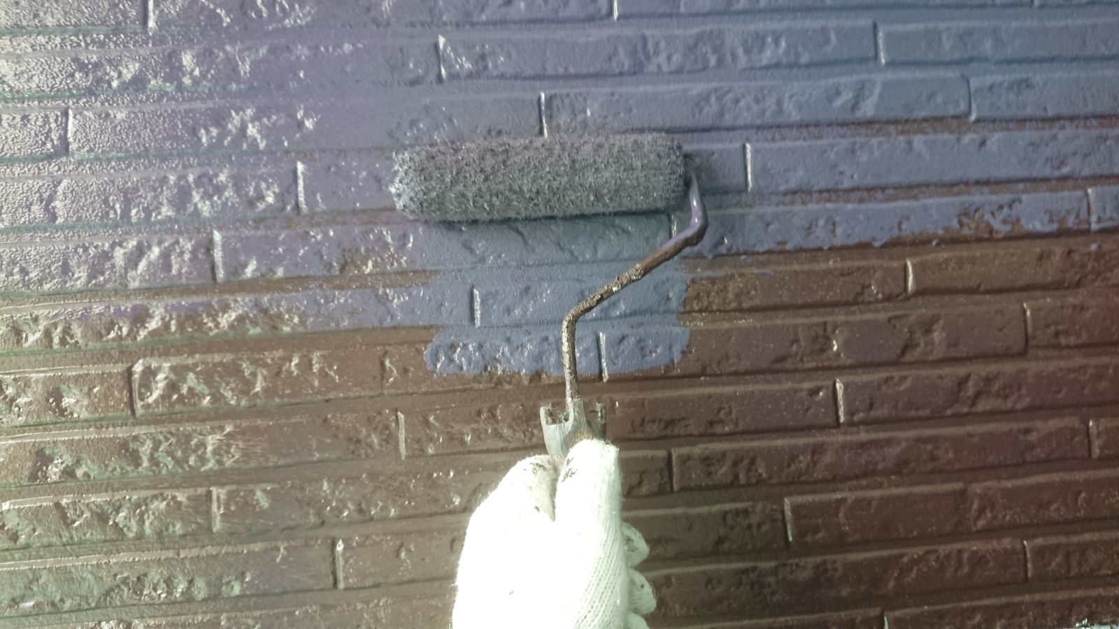 外壁塗装（上塗り）